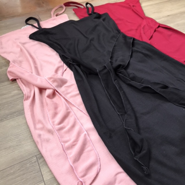 💥 ĐẦM BODY HAI DÂY THẮT NƠ CỰC XINH | BigBuy360 - bigbuy360.vn