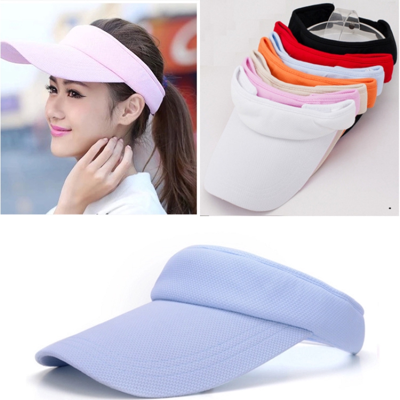 Mũ Chống Nắng LINJW Hở Chóp Cá Tính Thời Trang Quần Vợt