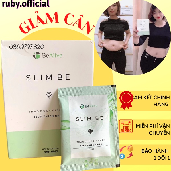 Trà giảm cân SLIM BE của BEALIVE