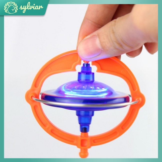 Đồ Chơi Con Quay Đĩa Bay UFO Có Đèn LED Và Nhạc Sáng Tạo Đa Năng Cho Trẻ Em