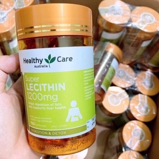 viên uống Mầm đậu nành Lecithin Healthy Care 1200mg