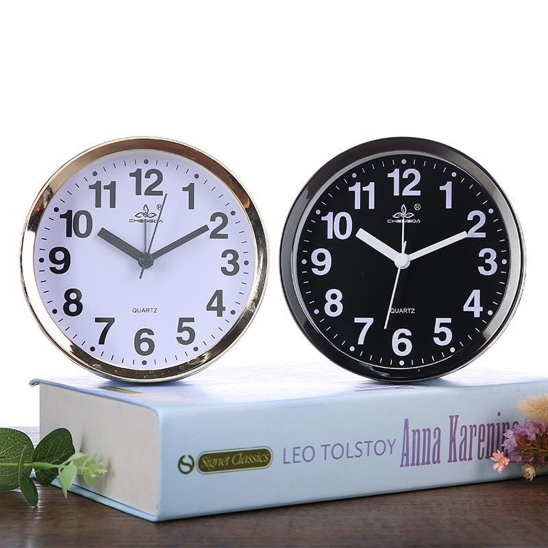 Đồng hồ để bàn trang trí, có báo thức phong cách Bắc Âu