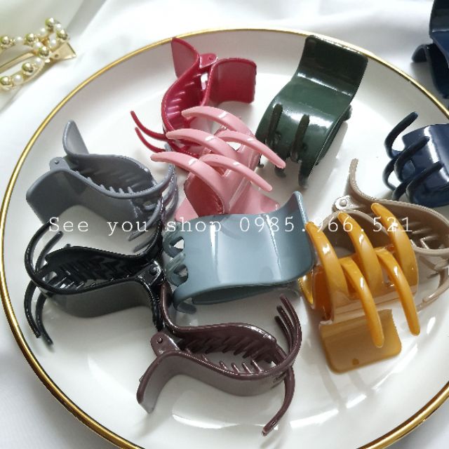 Kẹp Càng Cua 3,5,10 Răng (10 răng chuyên dành cho tóc mỏng)