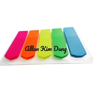 Giấy Note nhựa 5 màu mũi tên
