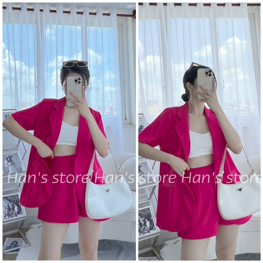 BỘ VEST TRENDY CỰC XINH (ẢNH THẬT 100%)