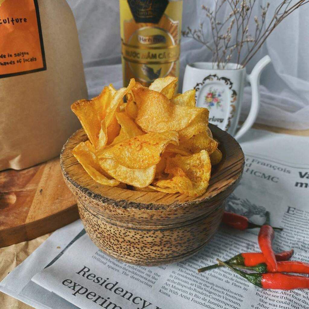 Snack Khoai Tây Chiên Nước Mắm_Ranchu_ Khoai Tây Chiên Mắm Nhà Chiên Cực Giòn, Ăn Là Nghiền