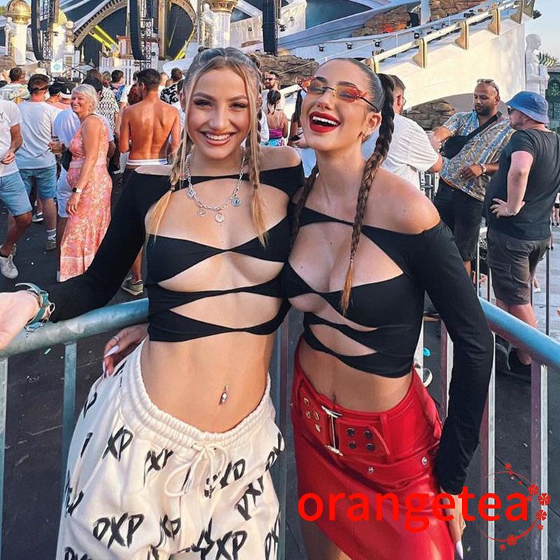 Áo Thun Lửng Tay Dài Cổ Thuyền Thời Trang Cho Nữ