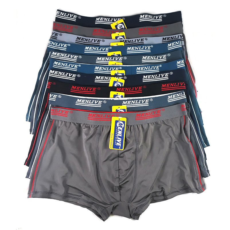 10 Quần Lót Nam Boxer Cao Cấp Menlive