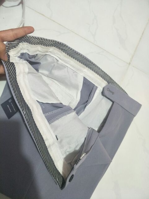 Quần tây nam ghi sáng , quần ống côn , dáng hàn chuẩn vải co giãn nhẹ - AT32 | BigBuy360 - bigbuy360.vn