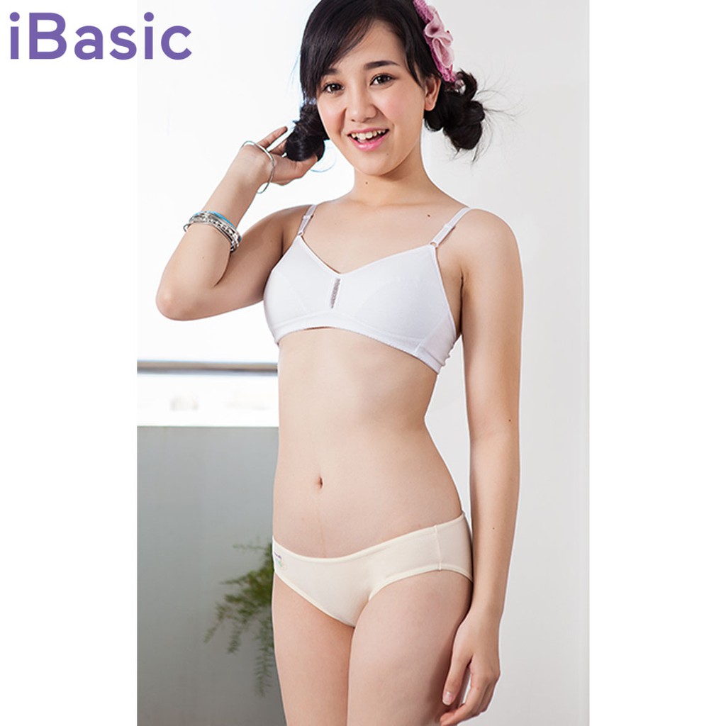 [Mã WABR1512 giảm 12% đơn 99K]Quần lót teen cotton bikini iBasic V115