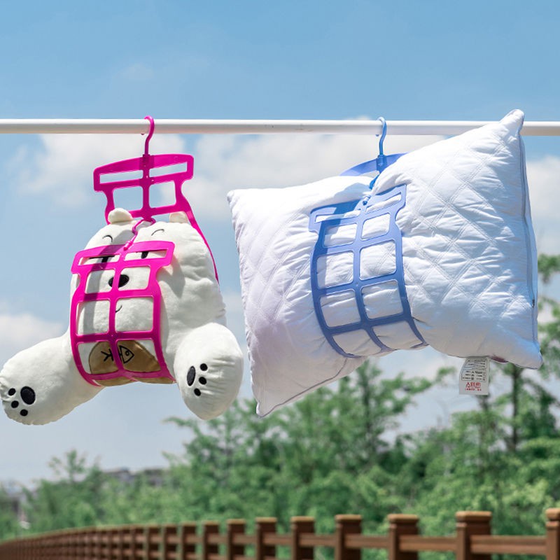 Móc Kẹp Phơi Gối Chống Gió Bằng Nhựa Tiện Dụng
