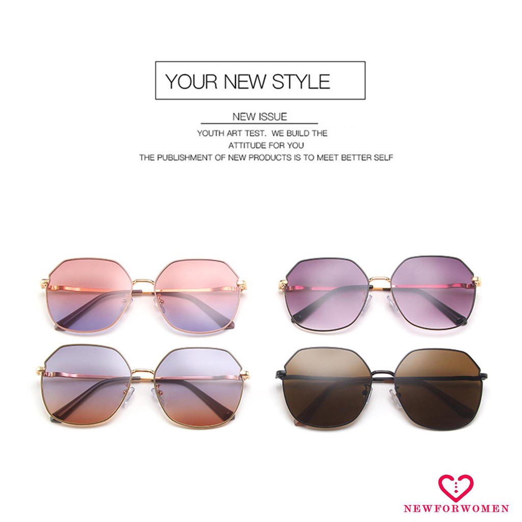 Kính Mát Nữ Gọng Kim Loại Chống Tia Uv | BigBuy360 - bigbuy360.vn