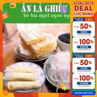 Bò bía ngọt 40set không dừa set 6 thanh bò bía ngọt