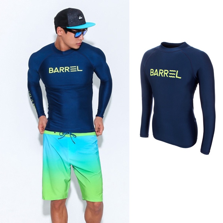 Áo bơi nam dài tay BARREL cao cấp