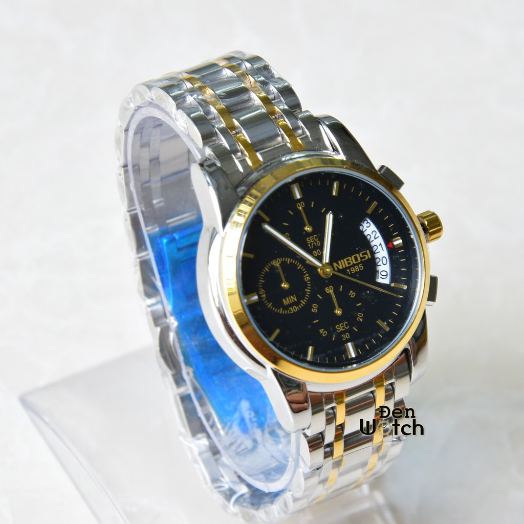 (TẶNG VÒNG TAY) Đồng hồ nam NIBOSI 2353 chính hãng, dây kim loại không gỉ, thép đúc đặc | BigBuy360 - bigbuy360.vn