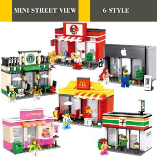 Bộ Đồ Chơi Lắp Ráp Mô Hình Kfc 6 Kiểu Dáng Khác Nhau Thú Vị