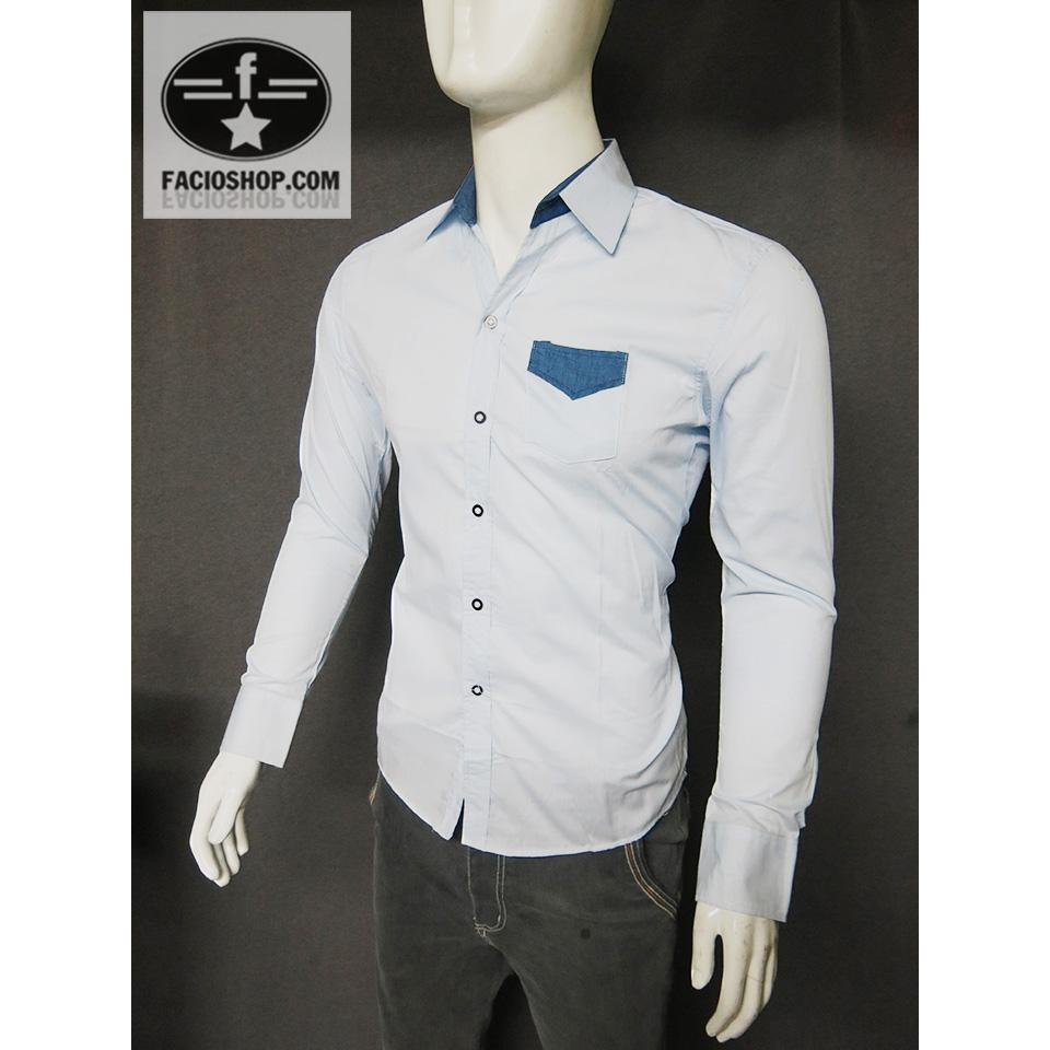 Áo sơ mi nam nữ Facioshop SC226