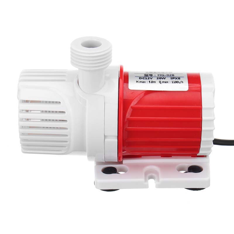 Máy Bơm Nước 20w 12v Dc 1100l / H Cho Bể Cá