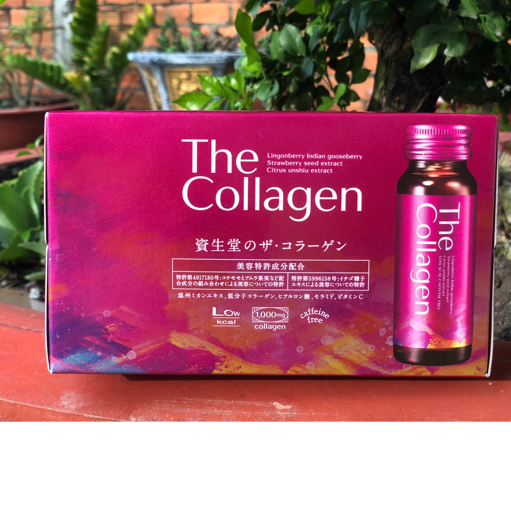 The Collagen Shiseido Nhật Bản hộp 10 chai x 50ml