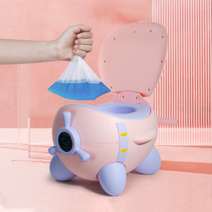 Bô cho bé đi vệ sinh Bô em bé, phù hợp với bé trai và bé gái 6 tháng đến 5 tuổi đế chống trơn trượt