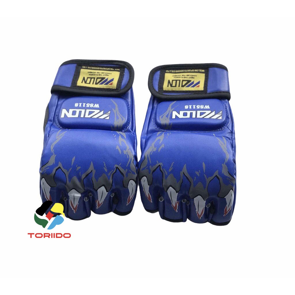 Găng tay đấm bốc MMA Walon hở ngón - dành cho các môn boxing, kickboxing, mma, muay, võ đối kháng