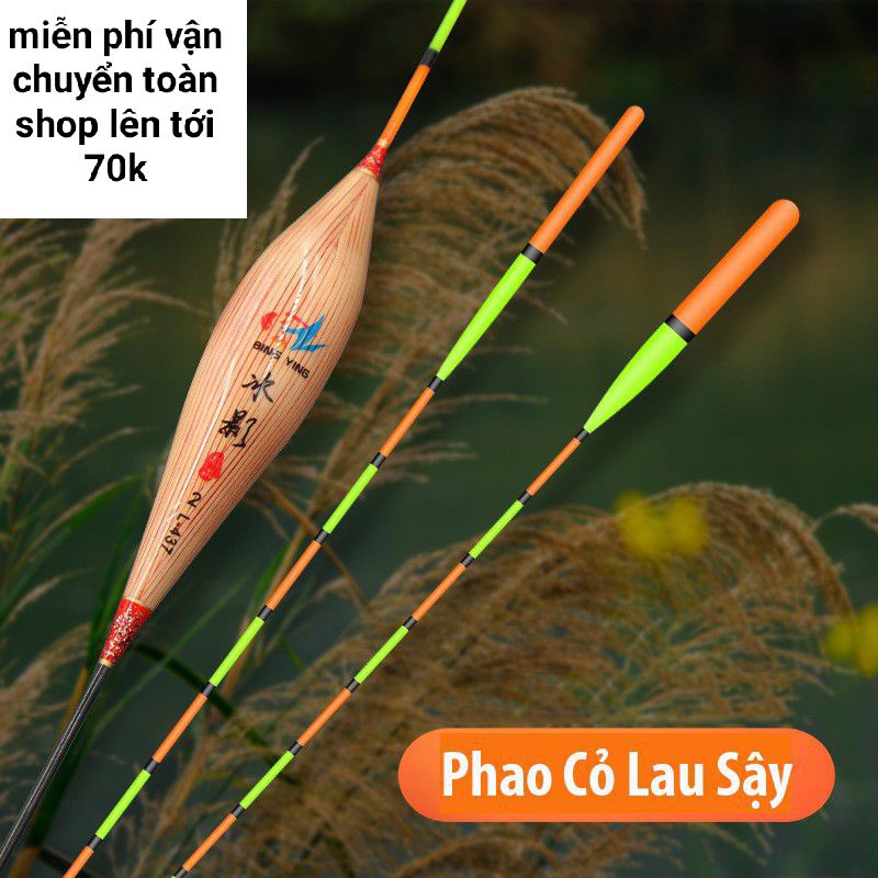 Phao câu đài- chất liệu cỏ lau xậy tự nhiên 100% chuyên Câu Cá