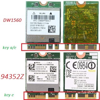 Card wifi máy tính Hackintosh BCM94352Z - DW1560 Broadcom ( Chuẩn M.2 - NGFF )