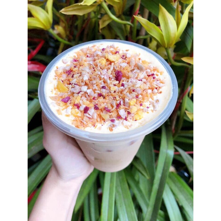 Mứt Vụn Dừa Nướng Cube Gói 200gr