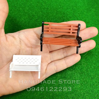 Ghế công viên đồ chơi - Mô hình tĩnh tỉ lệ 1:12