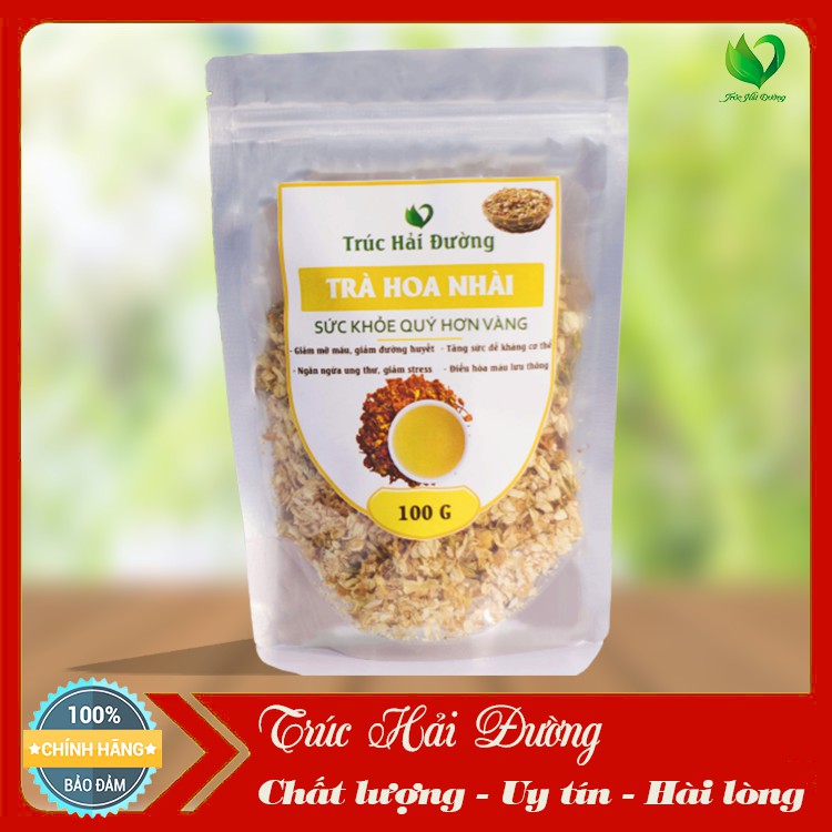 [CHÍNH HÃNG] Trà Giảm Cân Hoa Nhài Khô (Hoa Lài) Loại Đẹp 100g Giúp Thải Độc, Giảm Tích Mỡ, Hạ Huyết Áp