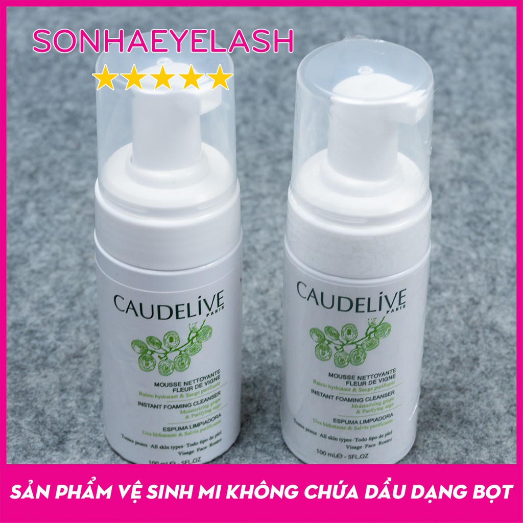 Chai tạo bọt vệ sinh mi Caudelive, chai bơm tạo bọt Caudelive – SHCTBX