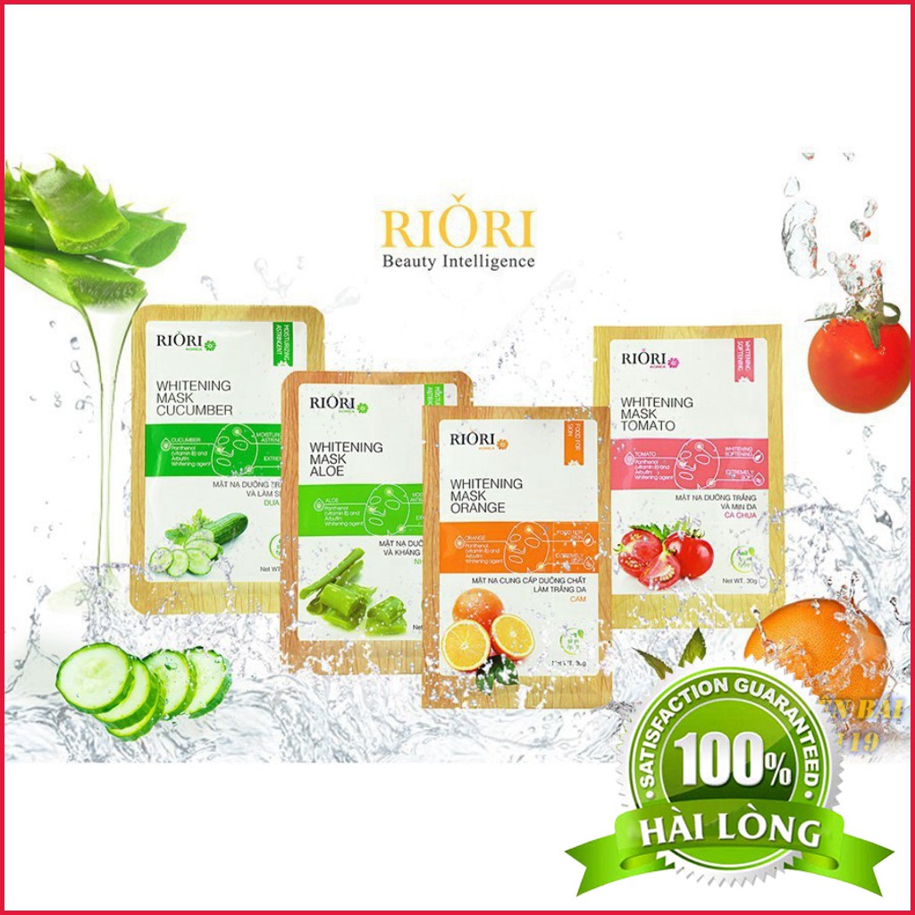 Mặt nạ dưỡng da  CELLULOSE RIORI