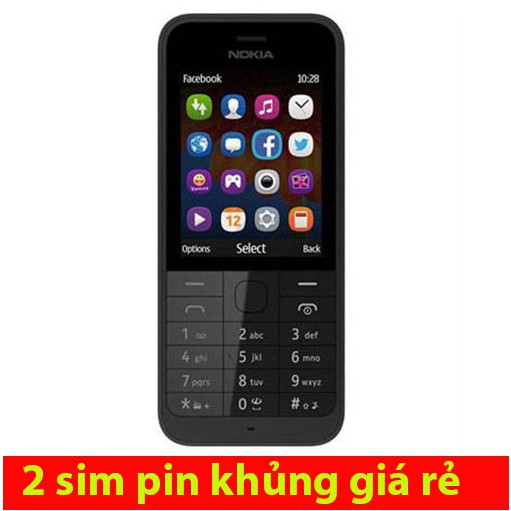 Điện thoại 2 sim giá rẻ Nokia 220 | BigBuy360 - bigbuy360.vn