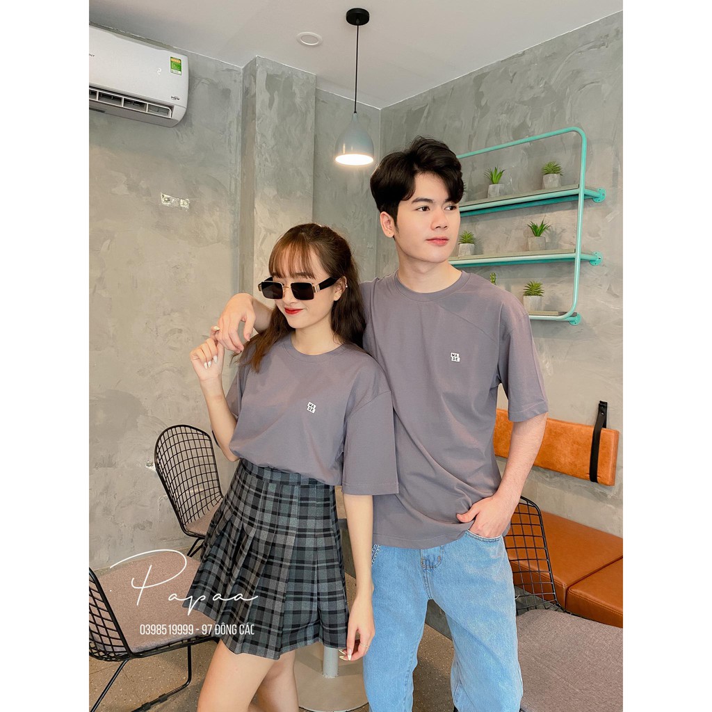 Áo phông nam nữ Hàn Quốc unisex chữ MADE T670 PAPAA SHOP