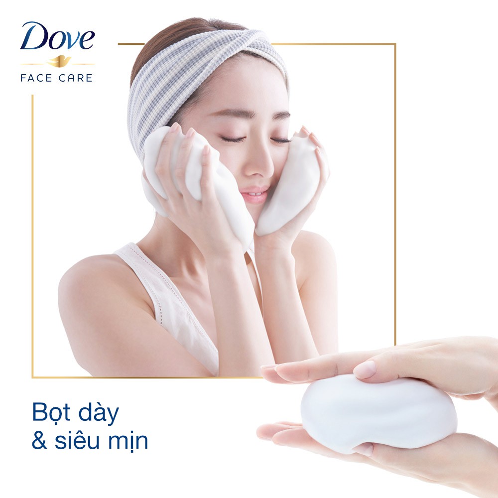 [HB Gift] Sữa rửa mặt Dove tinh chất - Serum cấp ẩm và cho da mềm mượt 30g
