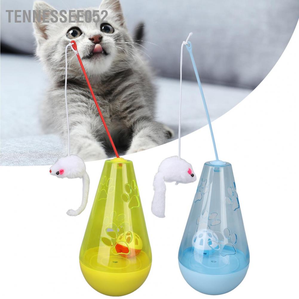 Đồ chơi lật đật có chú chuột và chuông vui nhộn độc đáo dành cho mèo cưng sử dụng trong nhà