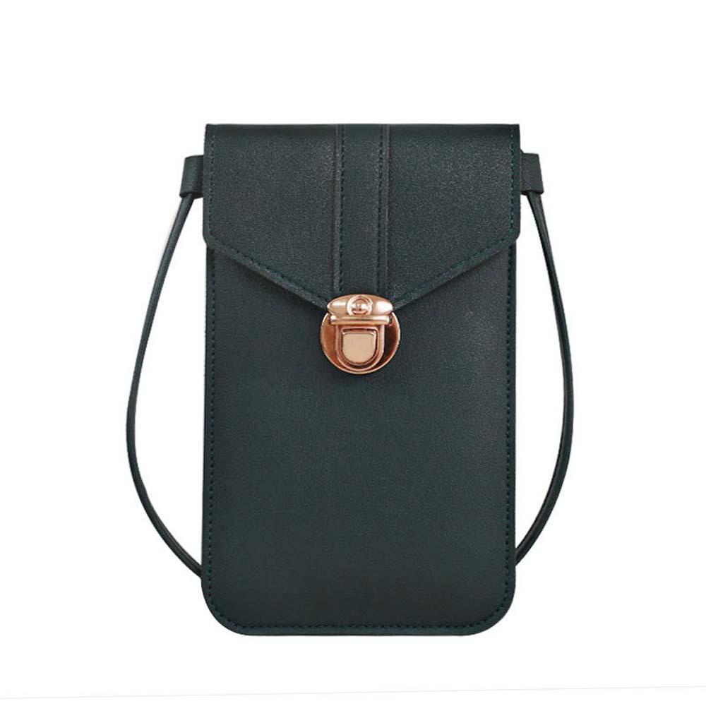 Túi Da PU Đeo Chéo Mini Đựng Điện Thoại Thời Trang