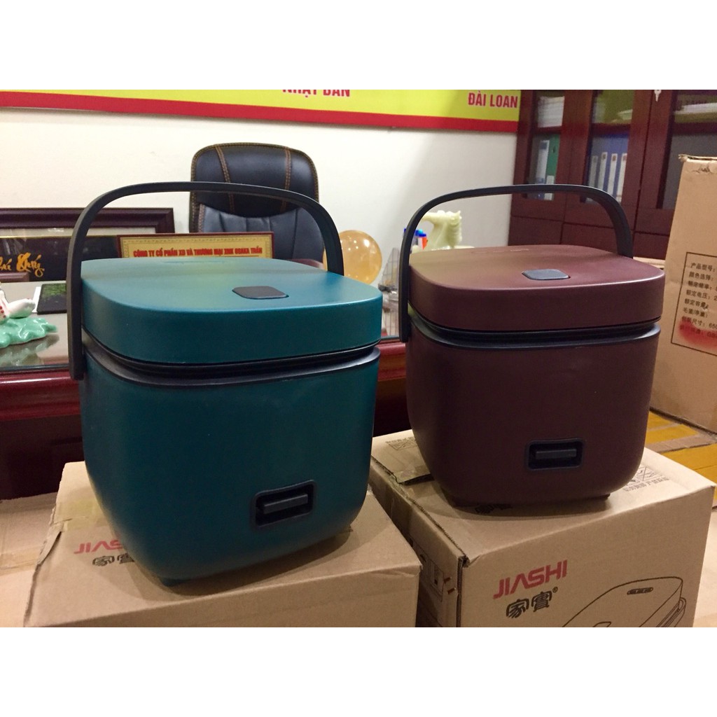 Nồi Cơm Điện Đa Năng Mini 0,8L cho 1-2 người (tặng kèm khay hấp) | BigBuy360 - bigbuy360.vn
