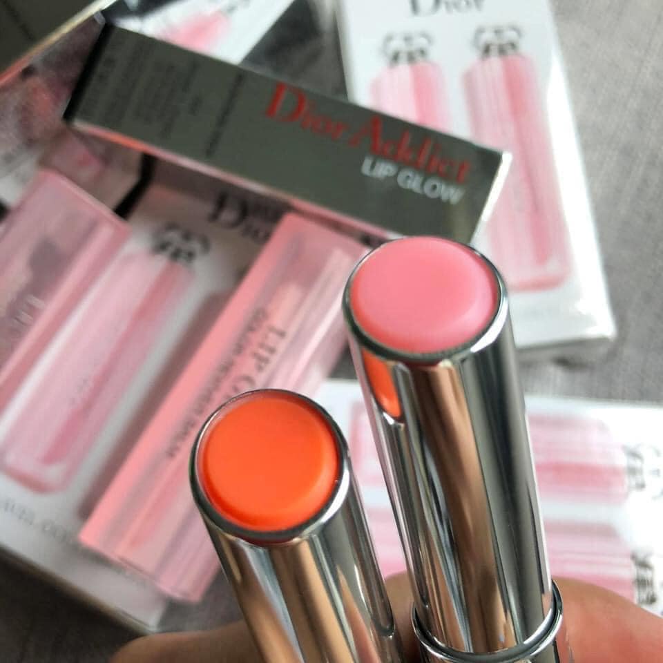 Son Môi Dior Addict Lip Glow 001/004 Bản Mới 2021 Fullbox/Unbox không vỏ giấy
