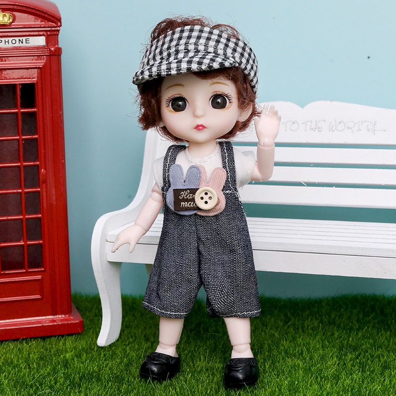 Búp Bê Barbie 16cm Xinh Xắn Dành Cho Bé Gái