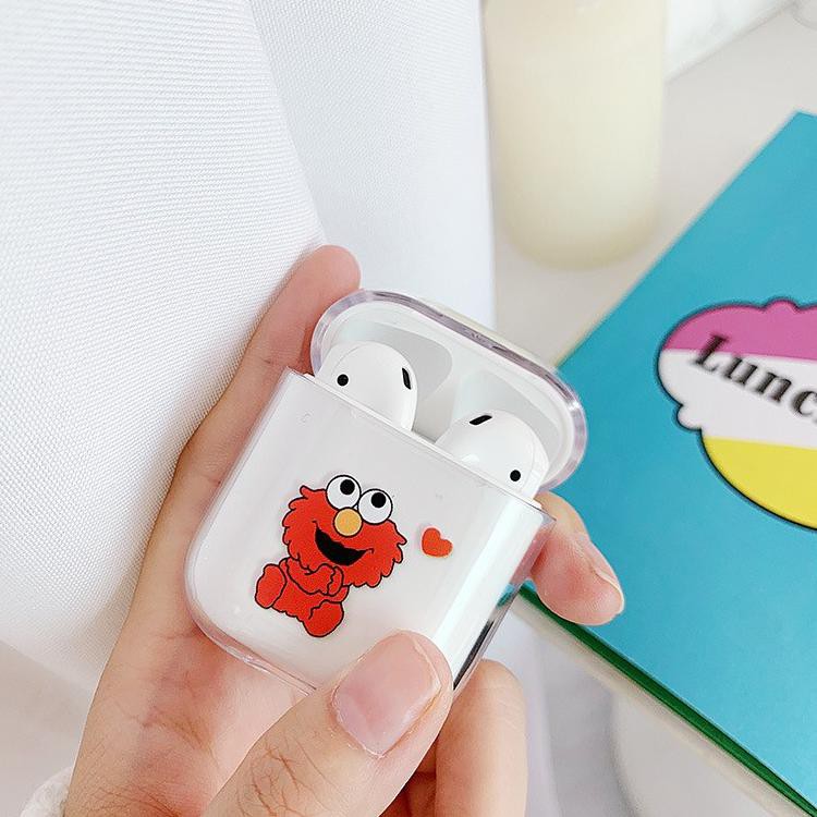 Vỏ Bảo Vệ Hộp Sạc Tai Nghe Airpods Trong Suốt Bằng Nhựa Acrylic Cứng 5.5