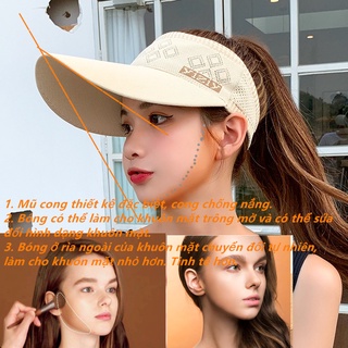Soft Breathable Cotton Caps Sun Protection Korean Style Spring Summer Women's Fashion