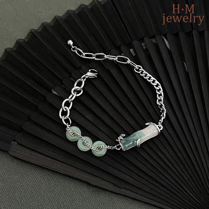 Vòng Tay Tre Mực Mới 2022 Phong Cách Trung Hoa