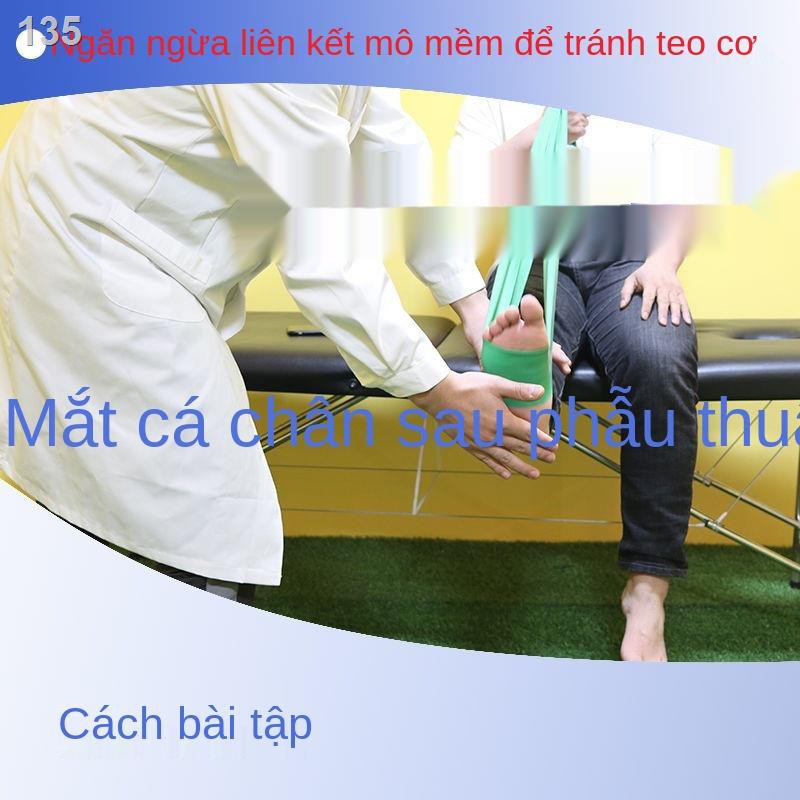 【2021】Tập phục hồi chức năng cổ chân bong gân băng thun bàn sau khi bị gãy xương gót sức cản Achilles dây chằng luyện ph