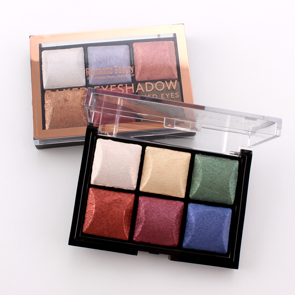 Bảng phấn mắt 6 màu sắc hiệu ứng lì/ ánh ngọc trai tự nhiên PHOERA
 | BigBuy360 - bigbuy360.vn