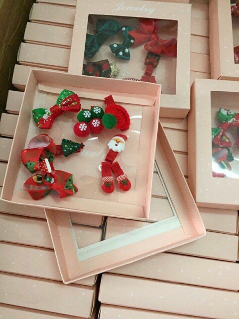 Set cặp tóc Noel