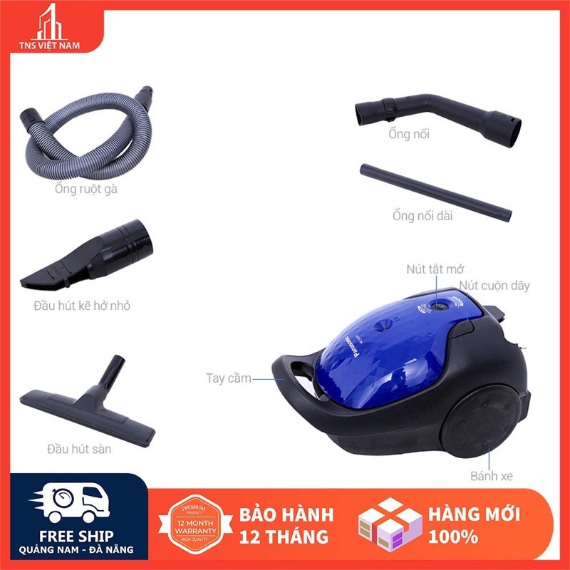 Hút bụi Panasonic MC-CG371AN46 1600W (hàng trưng bày)