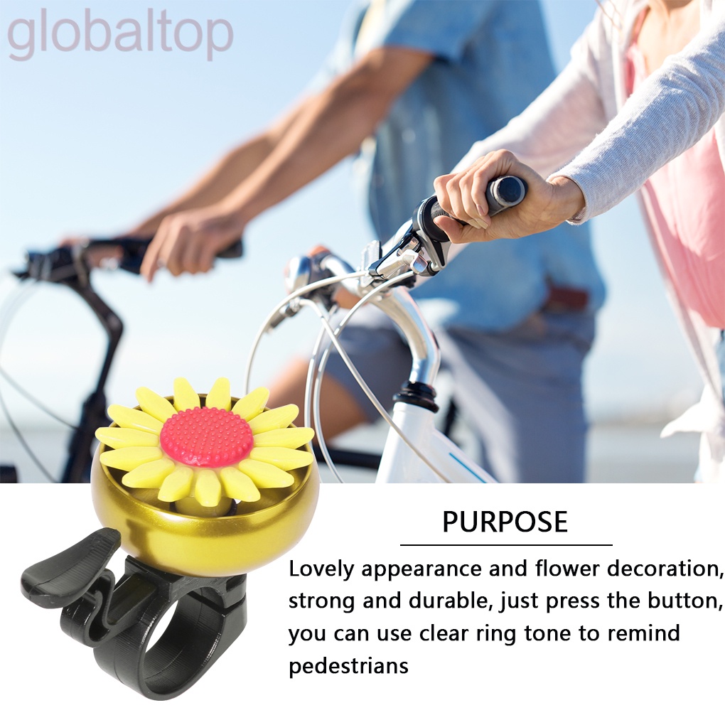 Chuông xe đạp thông minh bằng sắt và nhựa thiết kế nhỏ gọn tiện dụng