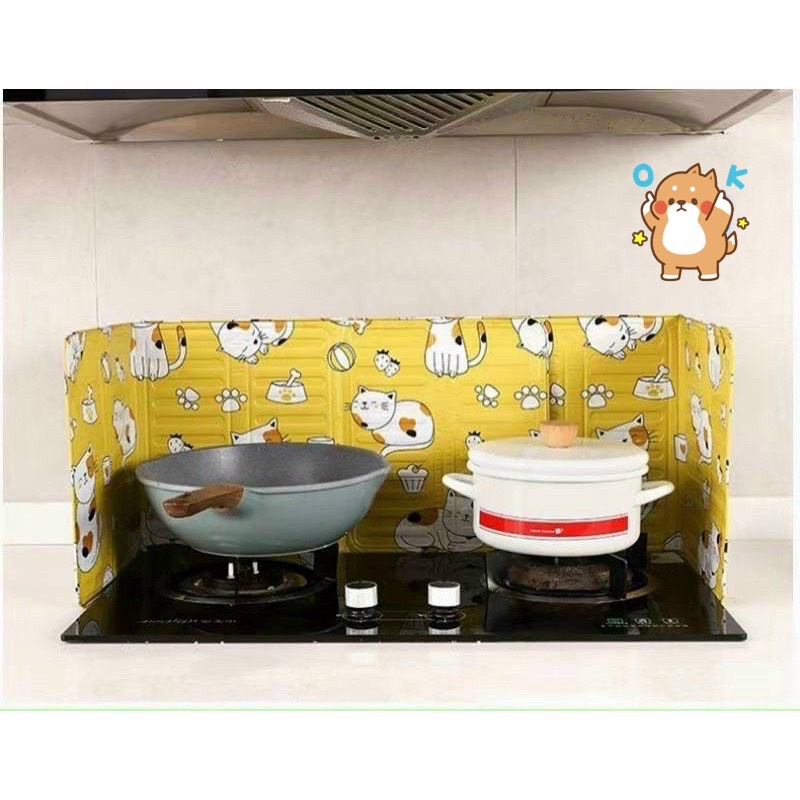 Tấm chắn dầu bắn nấu ăn, chắn bếp