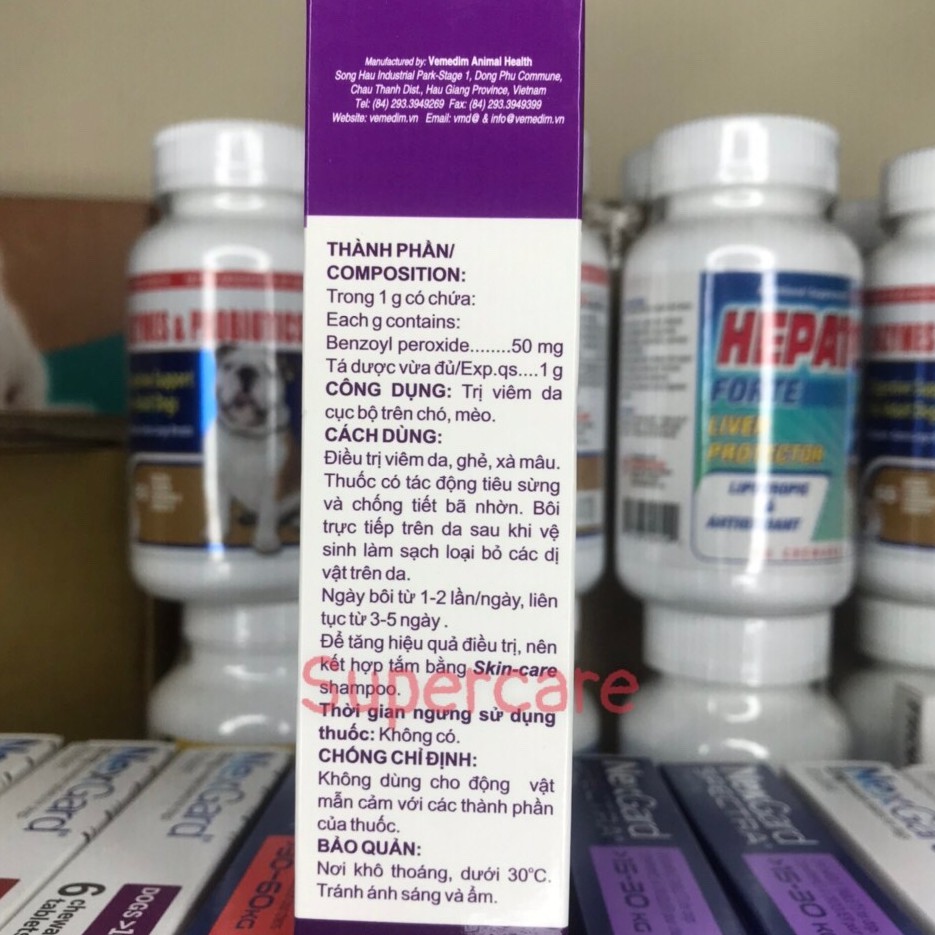 Bôi Ghẻ Xà Mâu Viêm Da Anti Derm 40Gr